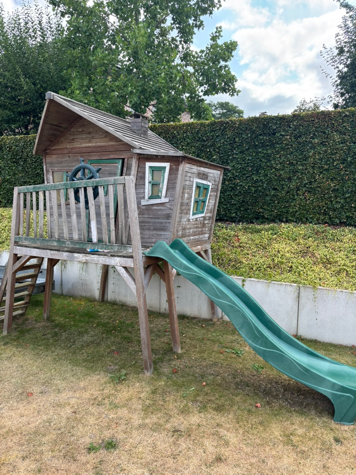 Speelhuisje, Ophalen, Gebruikt, Hout