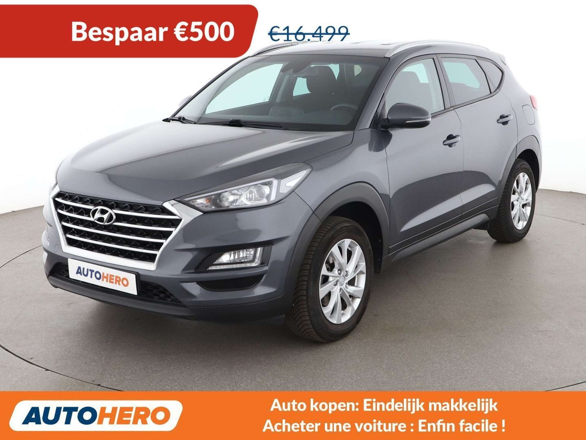 Hyundai Tucson 1.6 Select 2WD (année de construction 2019), Autos, Argent ou Gris, Achat, Euro 6, 1648 kg