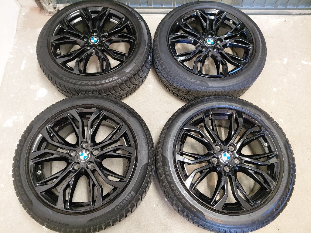 18 inch velgen met winterbanden BMW X1 F48 / X2 F39, Ophalen