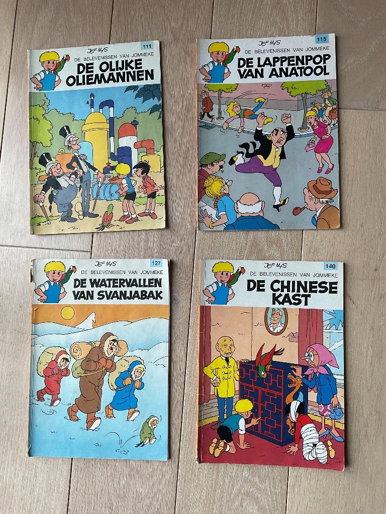 Strips Jommeke eerste druk, Ophalen of Verzenden, Gelezen, Jef Nys