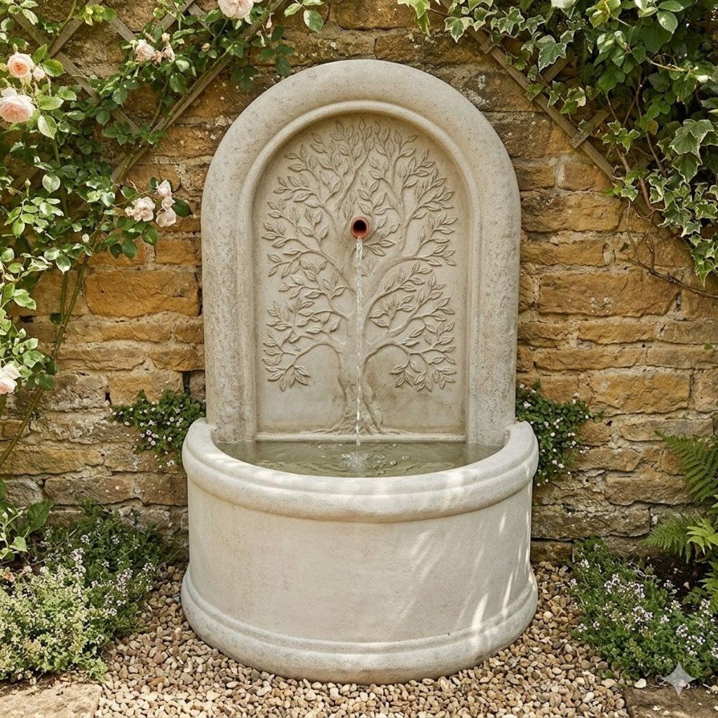 Betonnen fonteinen, Ophalen, Nieuw, Graniet, Fontein