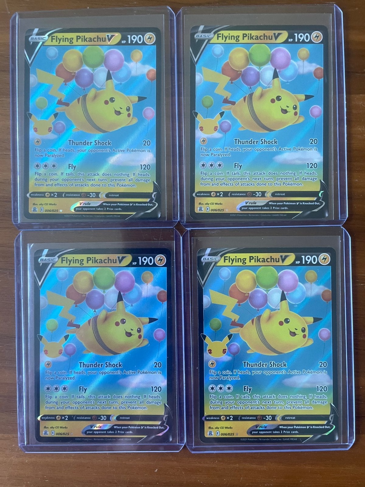 Flying Pikachu V Celebrations, Enlèvement ou Envoi, Neuf, Cartes en vrac, Foil