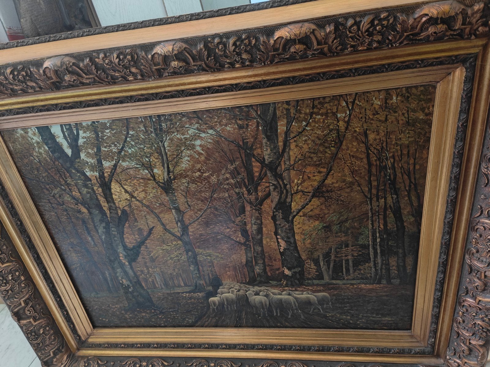Schilderij, Ophalen