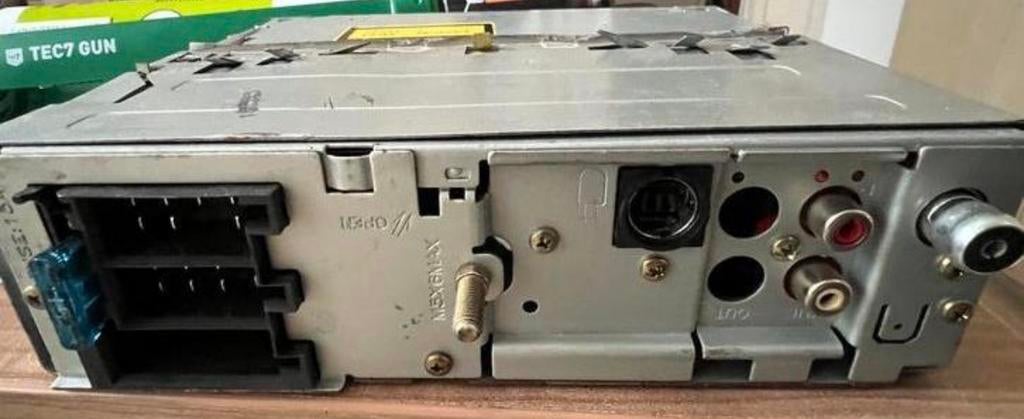 Auto radio achterkant, Audio, Tv en Foto, Radio's, Ophalen, Gebruikt