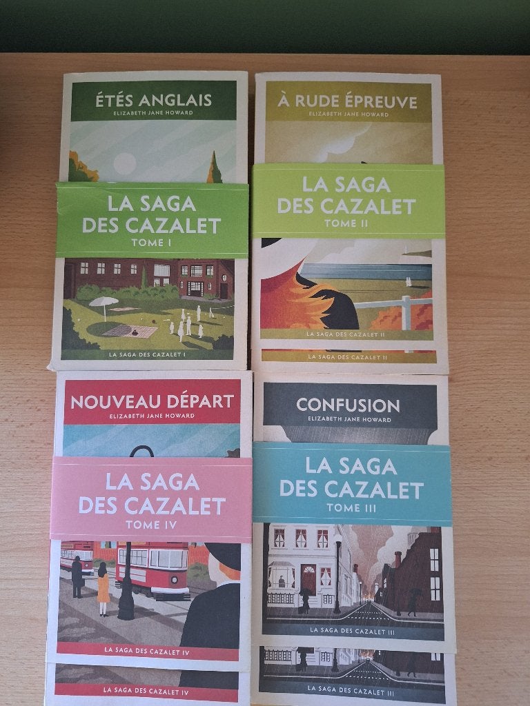 La saga des Cazalet 4 livres Elisabeth Jane Howard, Livres, Enlèvement ou Envoi, Comme neuf, Elisabeth Jane Howard