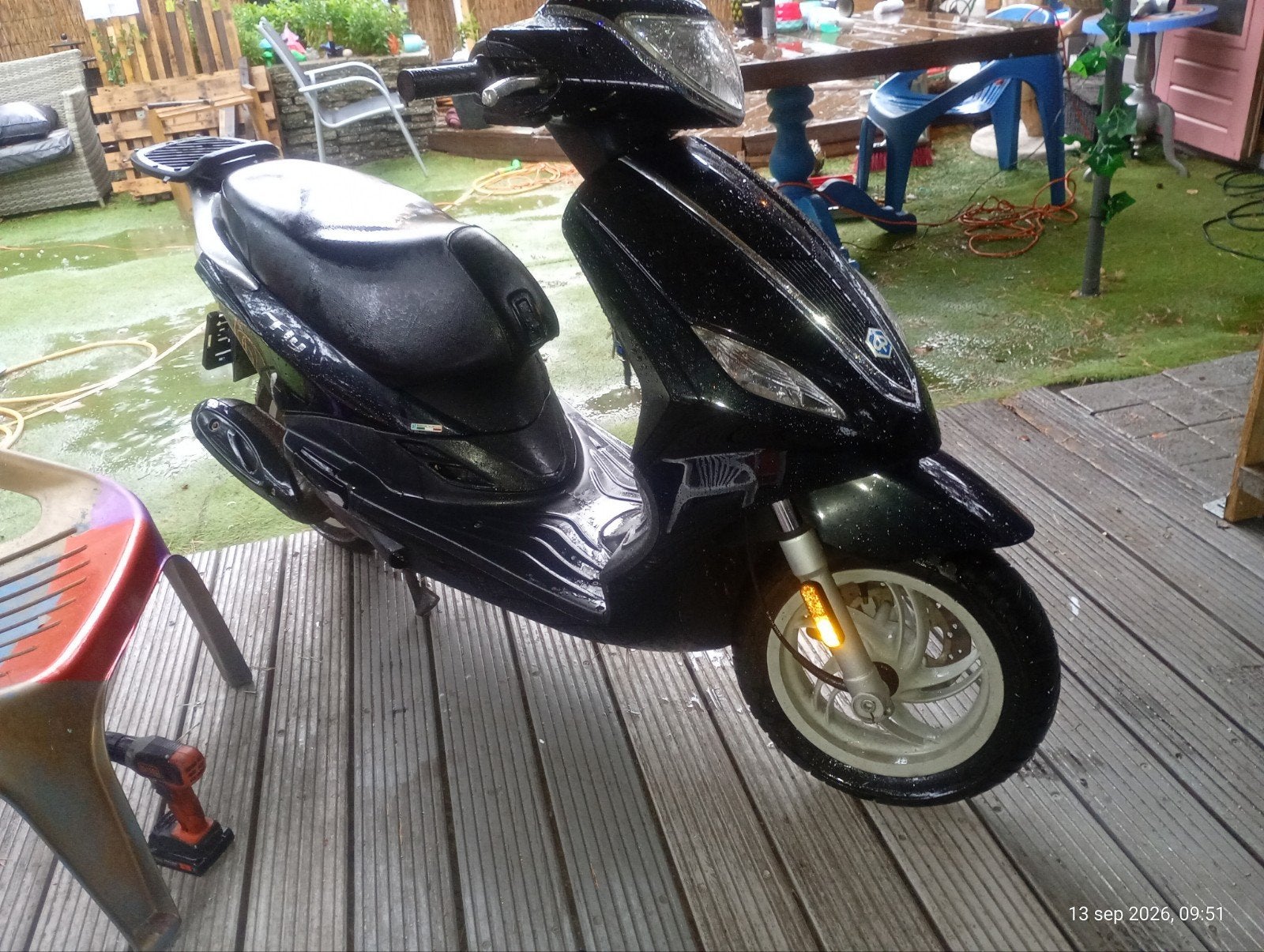 Piaggio fly 4T B-Klasse - 2016 - 16.700km, Ophalen, Zip, Benzine, 50 cc