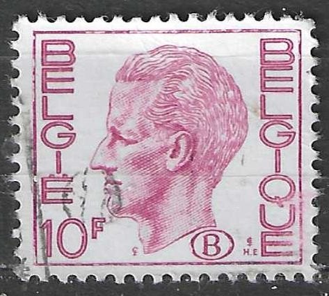 Belgique 1974 - Yvert 71SE - Boudewijn - 10 F. (ST), Envoi, Affranchi, Oblitéré, Maison royale