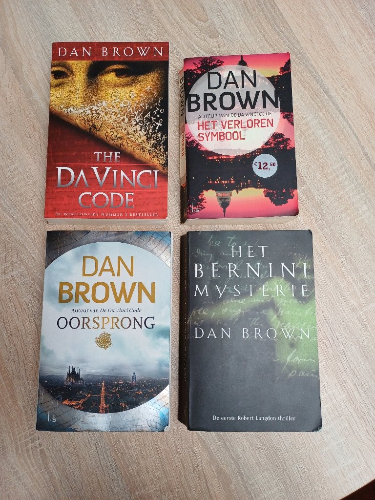 3 boeken Dan Brown, Ophalen of Verzenden, Gelezen, Dan Brown