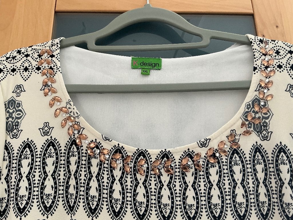 Kleedje  K-design 44/XXL, K-design, Meerkleurig, Maat 42/44 (L), Ophalen of Verzenden