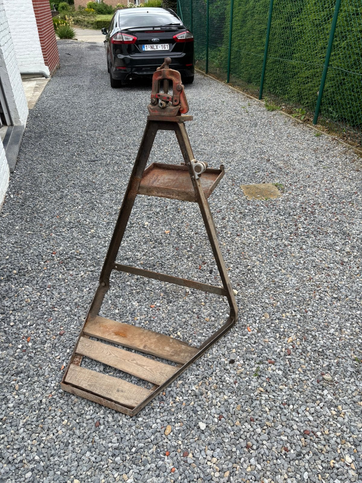Draadsnij bok, Ophalen, Gebruikt