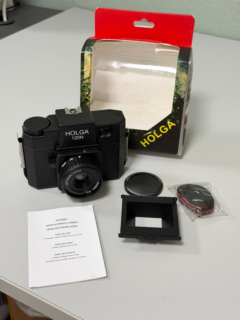 Appareil photo moyen format Holga 120N NOUVEAU argentique, Enlèvement ou Envoi, 8 mm, Caméra