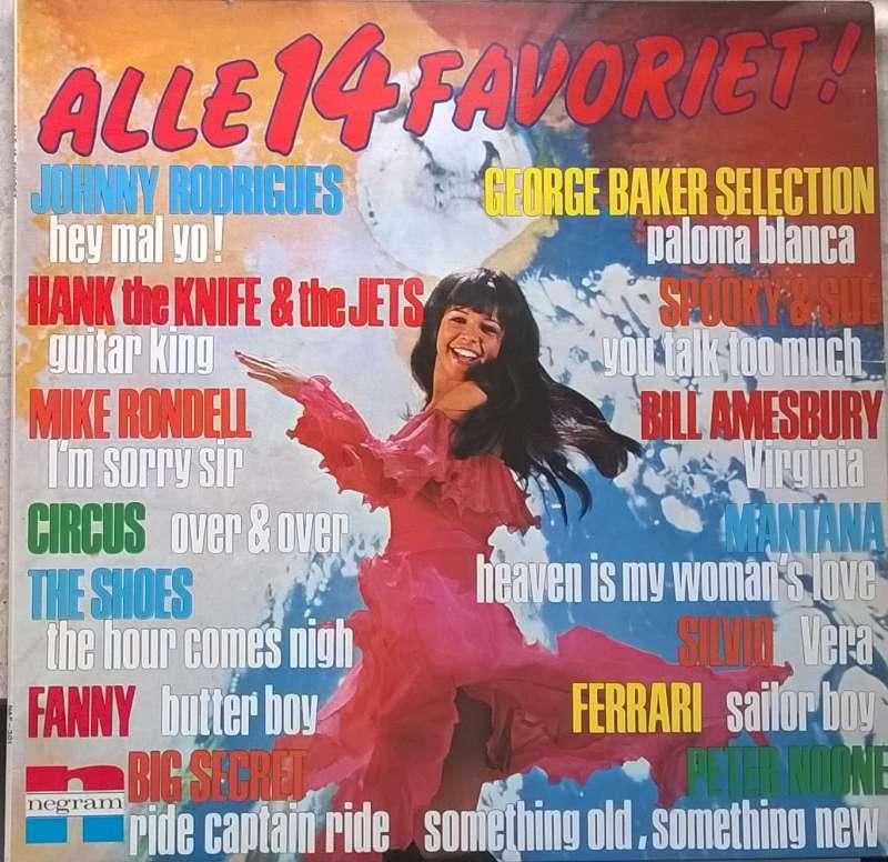 LP alle 14 favoriet (NAF 301), CD & DVD, Vinyles | Compilations, 12 pouces, Enlèvement ou Envoi, Compilation, Comme neuf