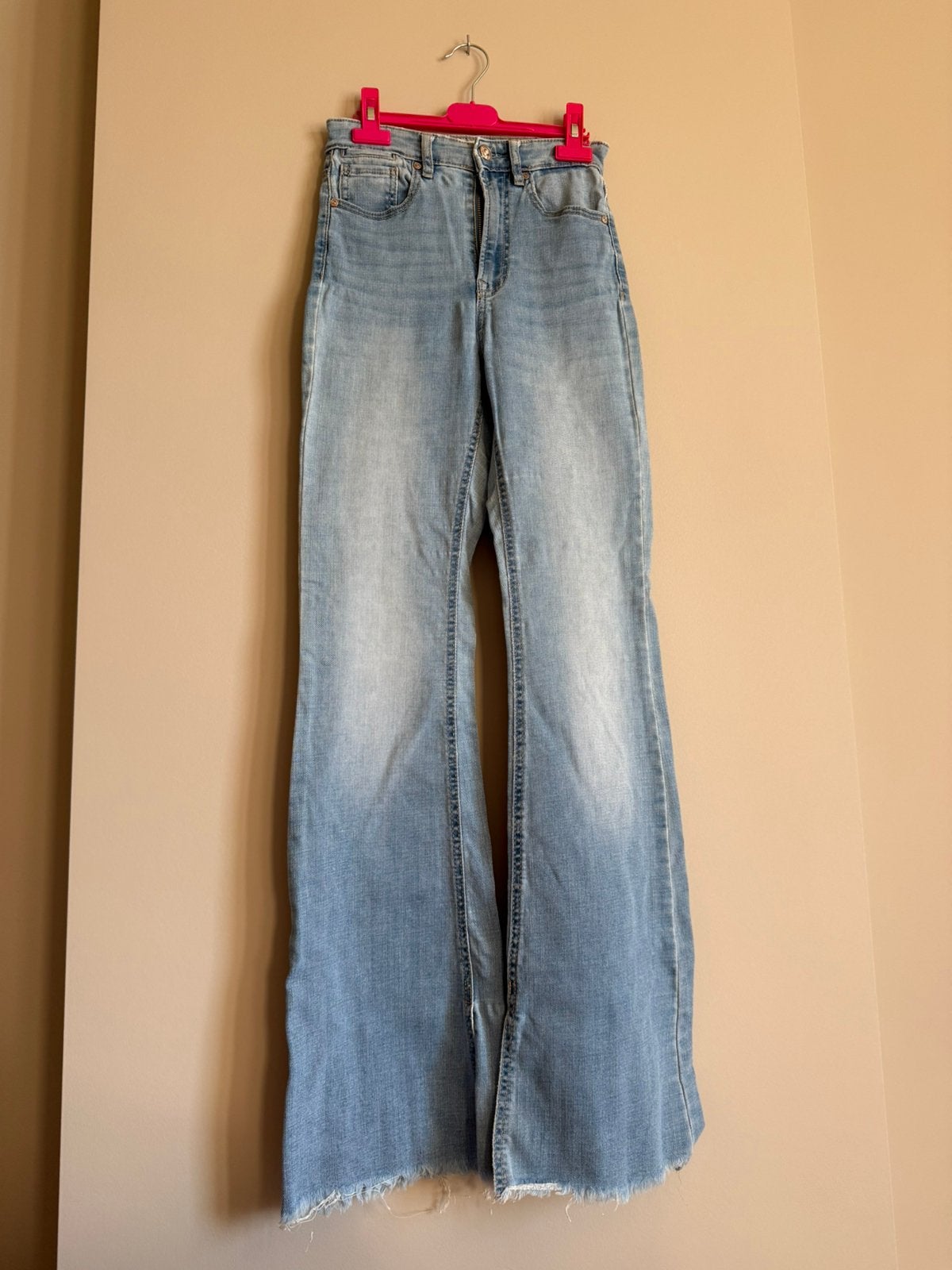 Jeansbroek, Ophalen, Zo goed als nieuw, Blauw, W27 (confectie 34) of kleiner