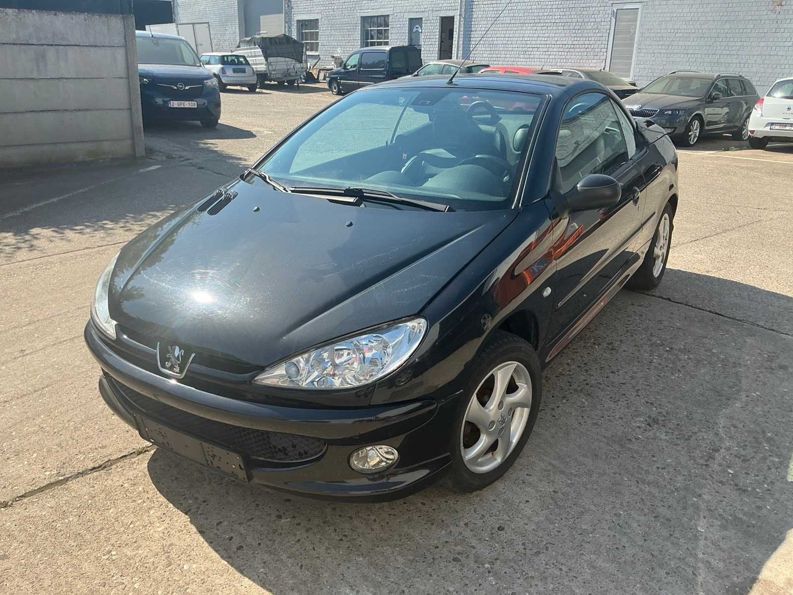 2004 Peugeot 206CC Personenauto, Auto's, Gebruikt, Bedrijf, Handgeschakeld, Overige carrosserie