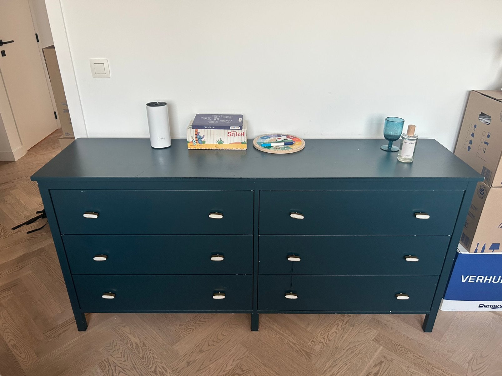 Ladekast Blauw, Ophalen, Zo goed als nieuw