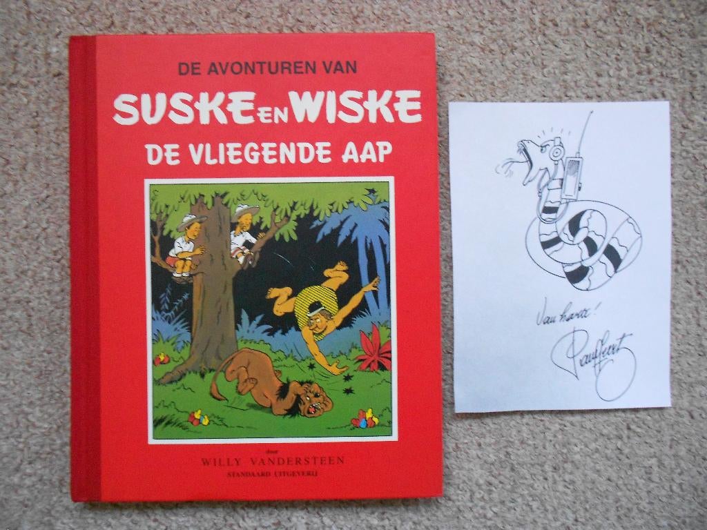 Suske en Wiske 4 - De Vliegende Aap -hc Klassiek +tek Geerts, Boeken, Willy Vandersteen, Eén stripboek, Nieuw, Ophalen of Verzenden