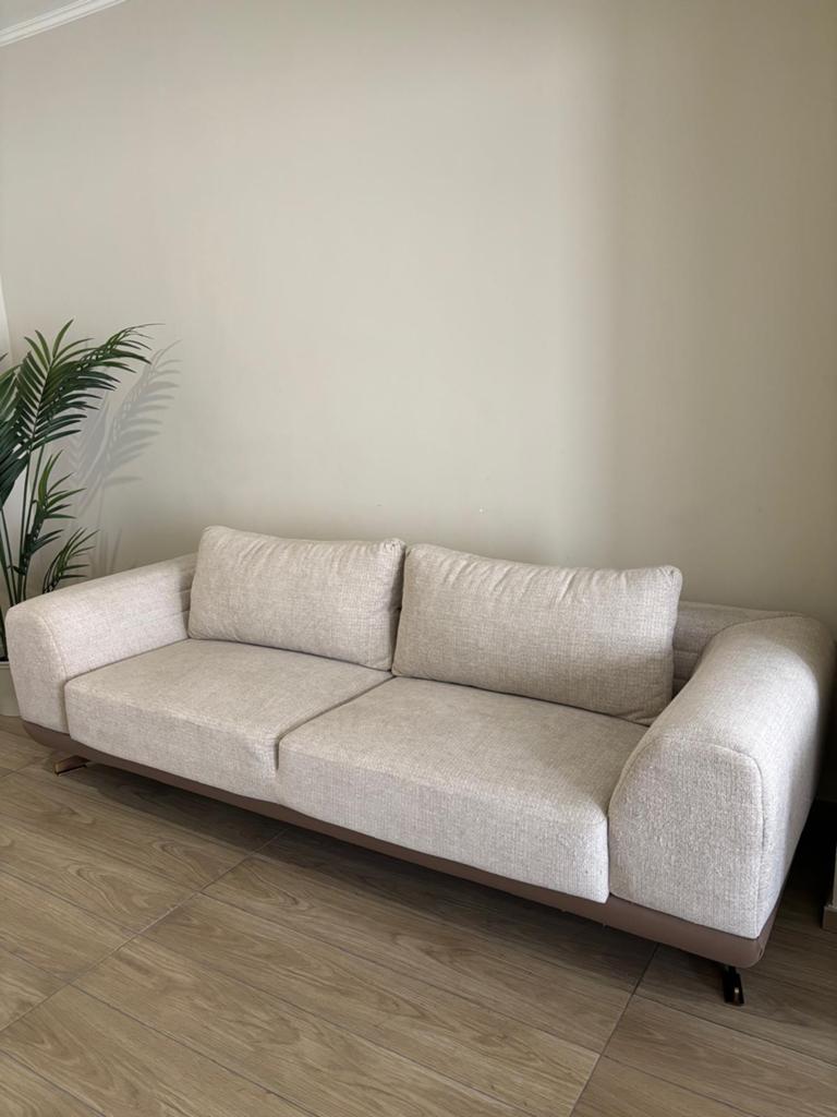 • 2 canapés 3 places • 1 fauteuil assorti ensemble, Maison & Meubles, Enlèvement, Comme neuf