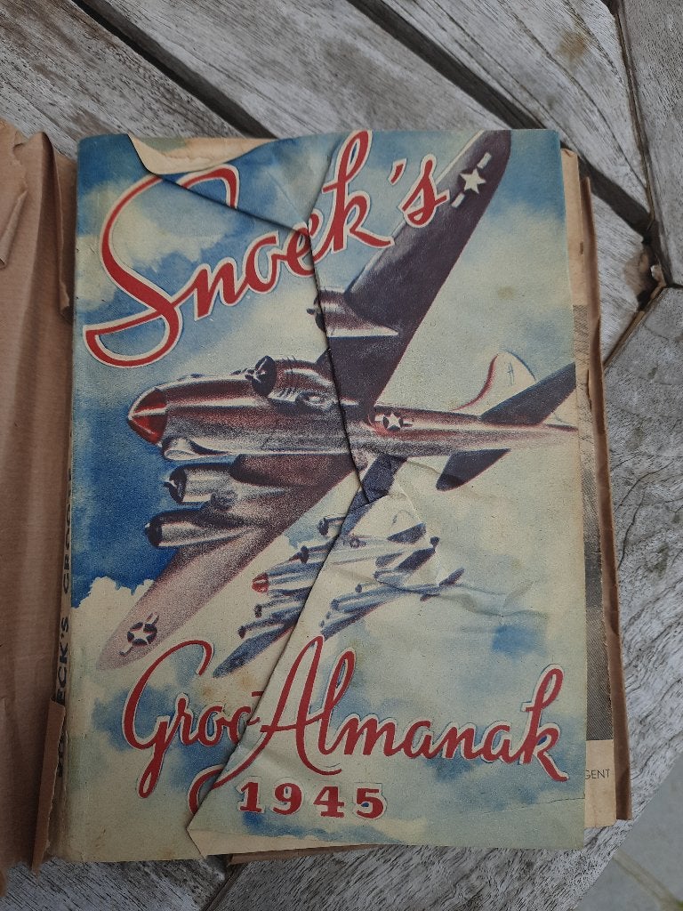 snoecks almanac uit 1945, Ophalen of Verzenden