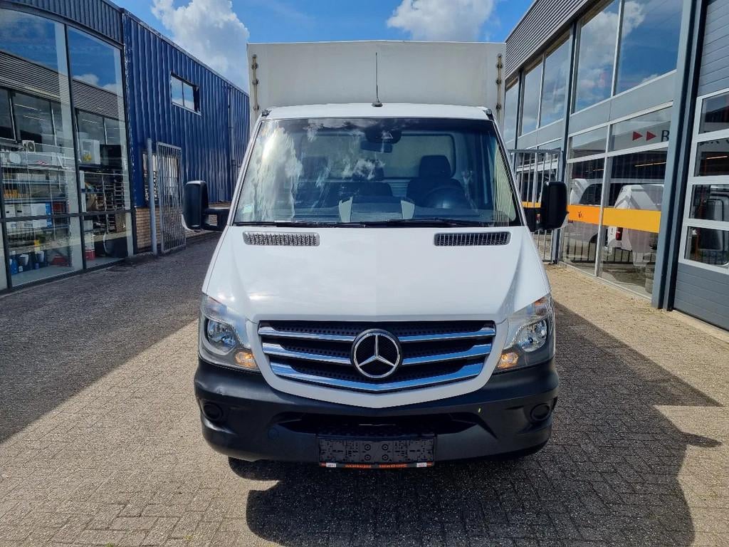 Mercedes-Benz Sprinter 514 CDI/ Huifzeil/ Airco/ EURO 6, Achterwielaandrijving, Gebruikt, Euro 6, Wit