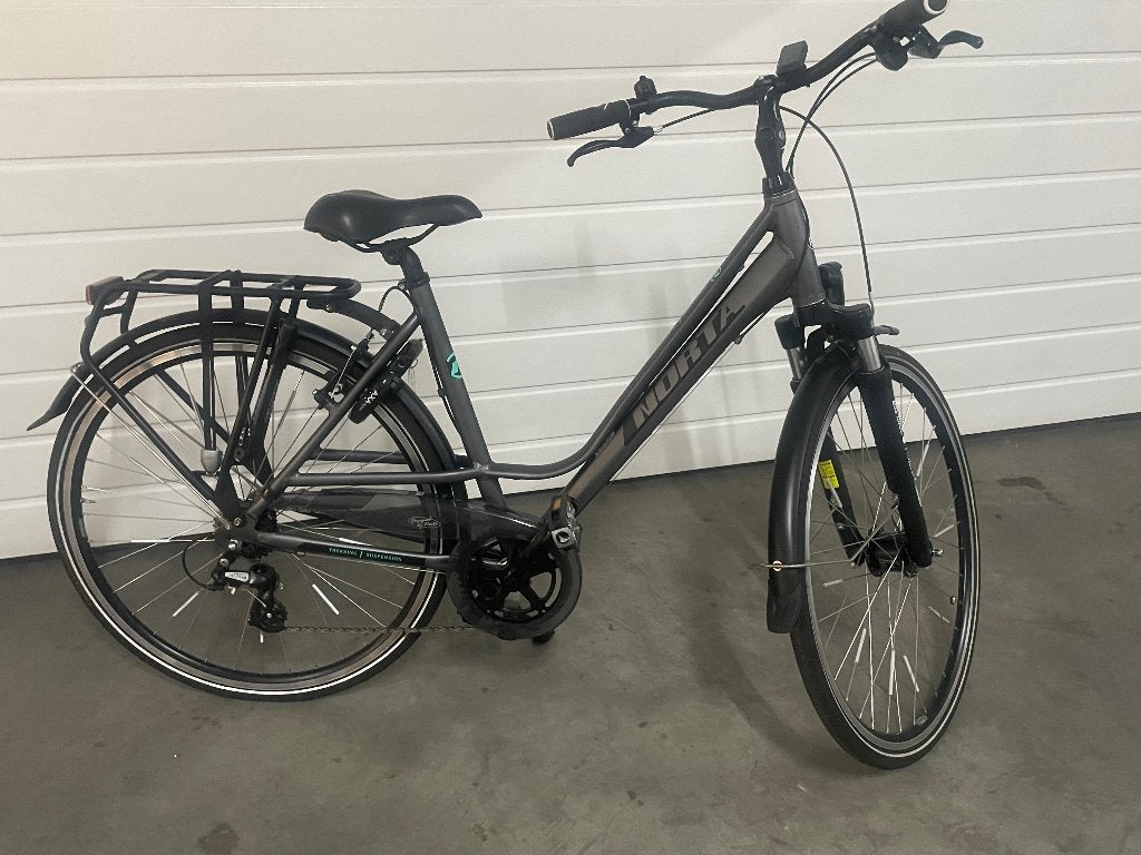 meisjesfiets Norta, Fietsen en Brommers, Ophalen, Velgrem, Zo goed als nieuw, Handrem