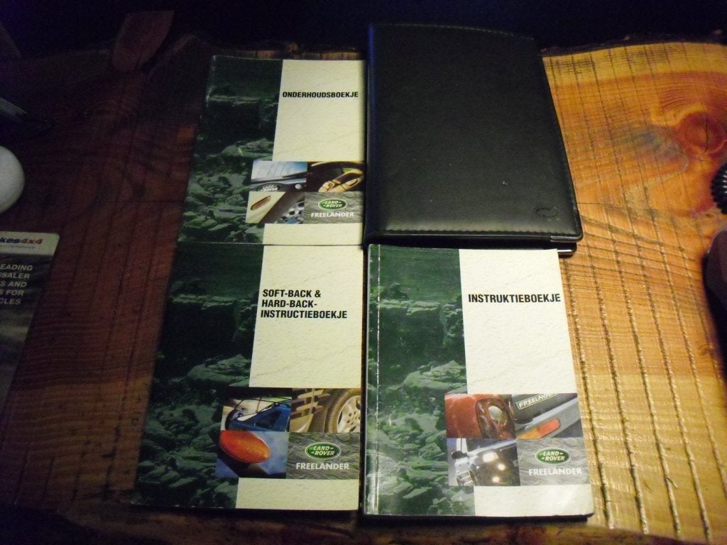 Instructieboek 142 Freelander 1 2.0 TCie NED met map