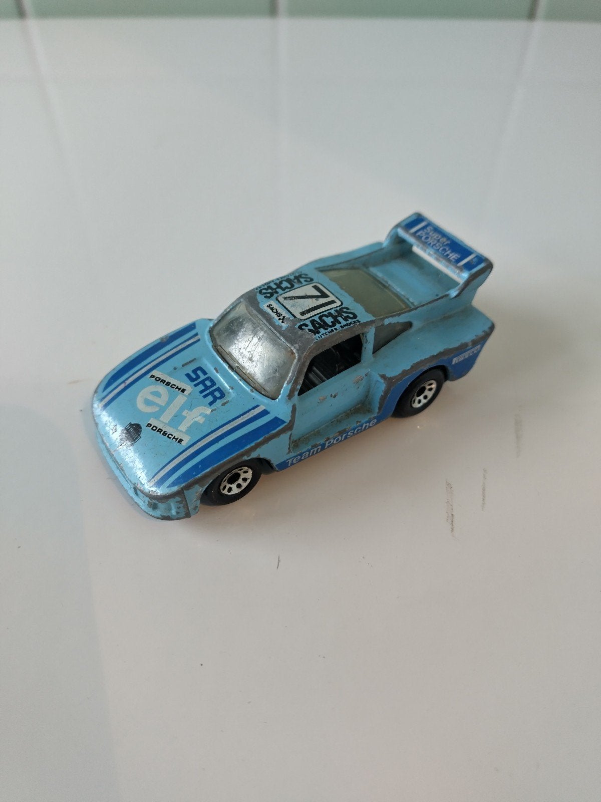 Vintage Matchbox Porsche 935 AFHALING LEES BESCHRIJVING, Ophalen, Gebruikt, Auto, Matchbox