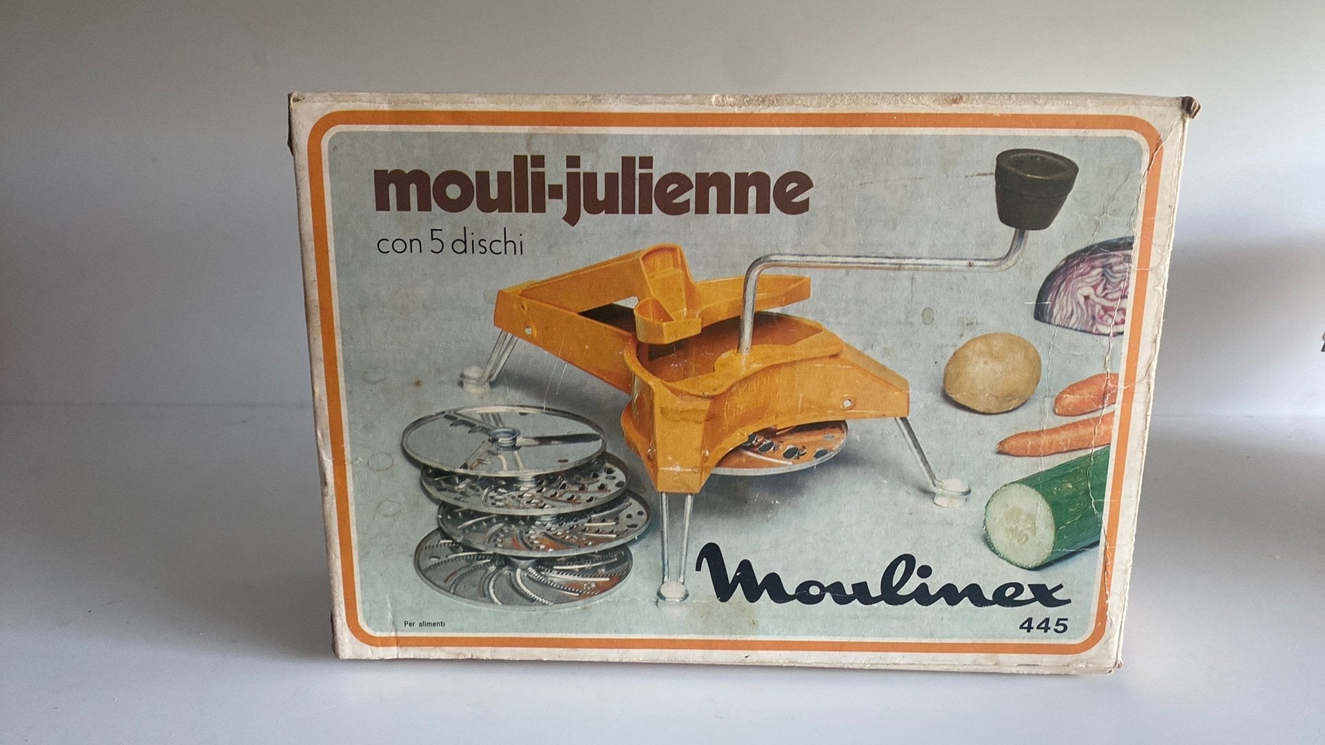 Retro Groenterasp, Ophalen, Gebruikt, Kunststof, Snijmachine