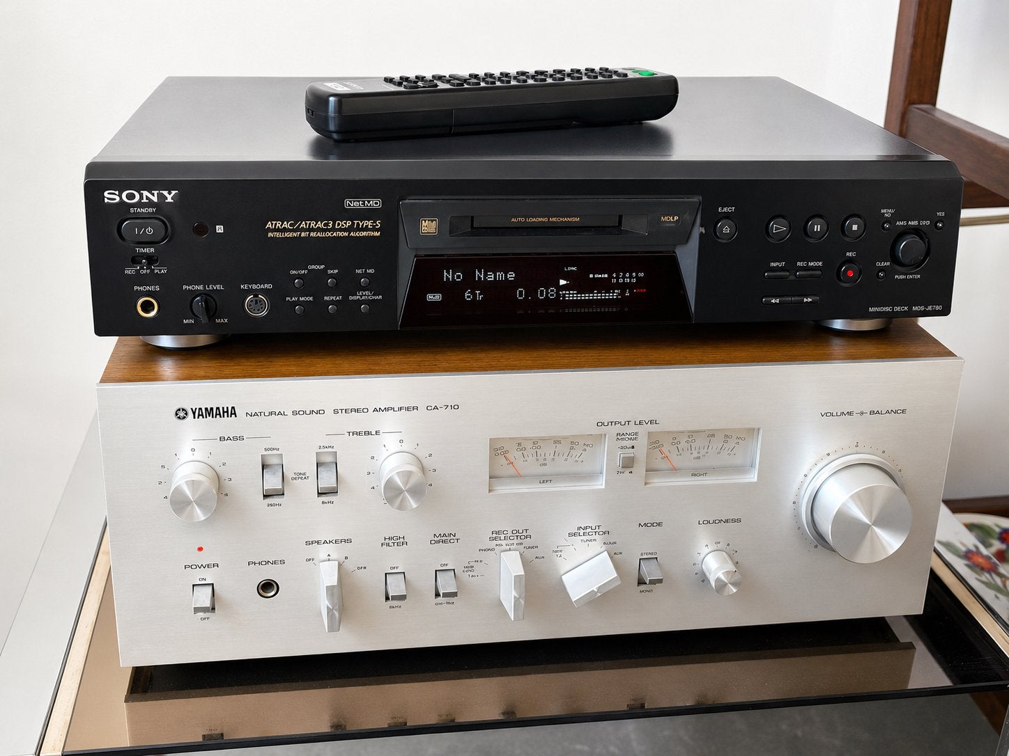 Sony MDS-JE780 - lecteur enregistreut minidisc de studio, Enlèvement ou Envoi, Enregistreur MiniDisc
