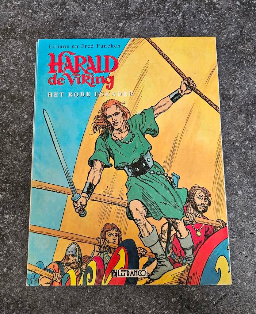 Strip Harald de Viking - Het Rode Eskader, Une BD, Enlèvement ou Envoi, Neuf, Funcken