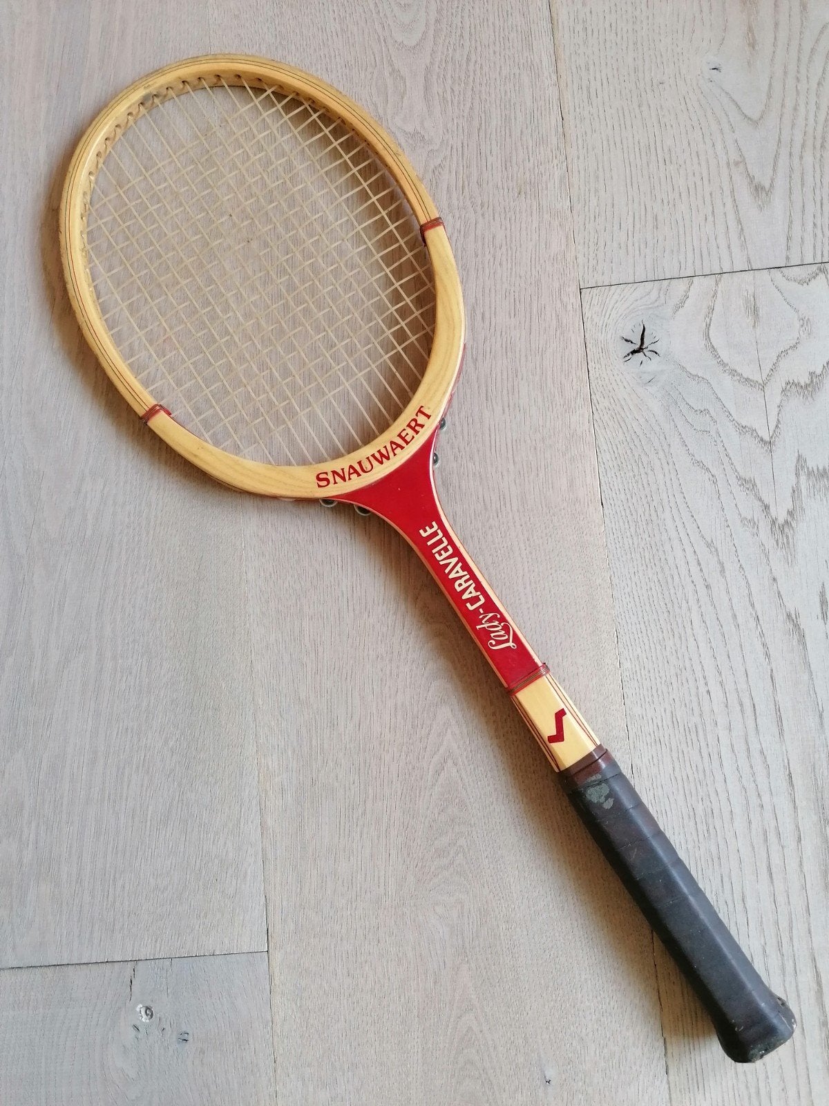 Vintage tennisracket Snauwaert Lady Caravelle, Ophalen of Verzenden, Gebruikt, Racket, Overige merken