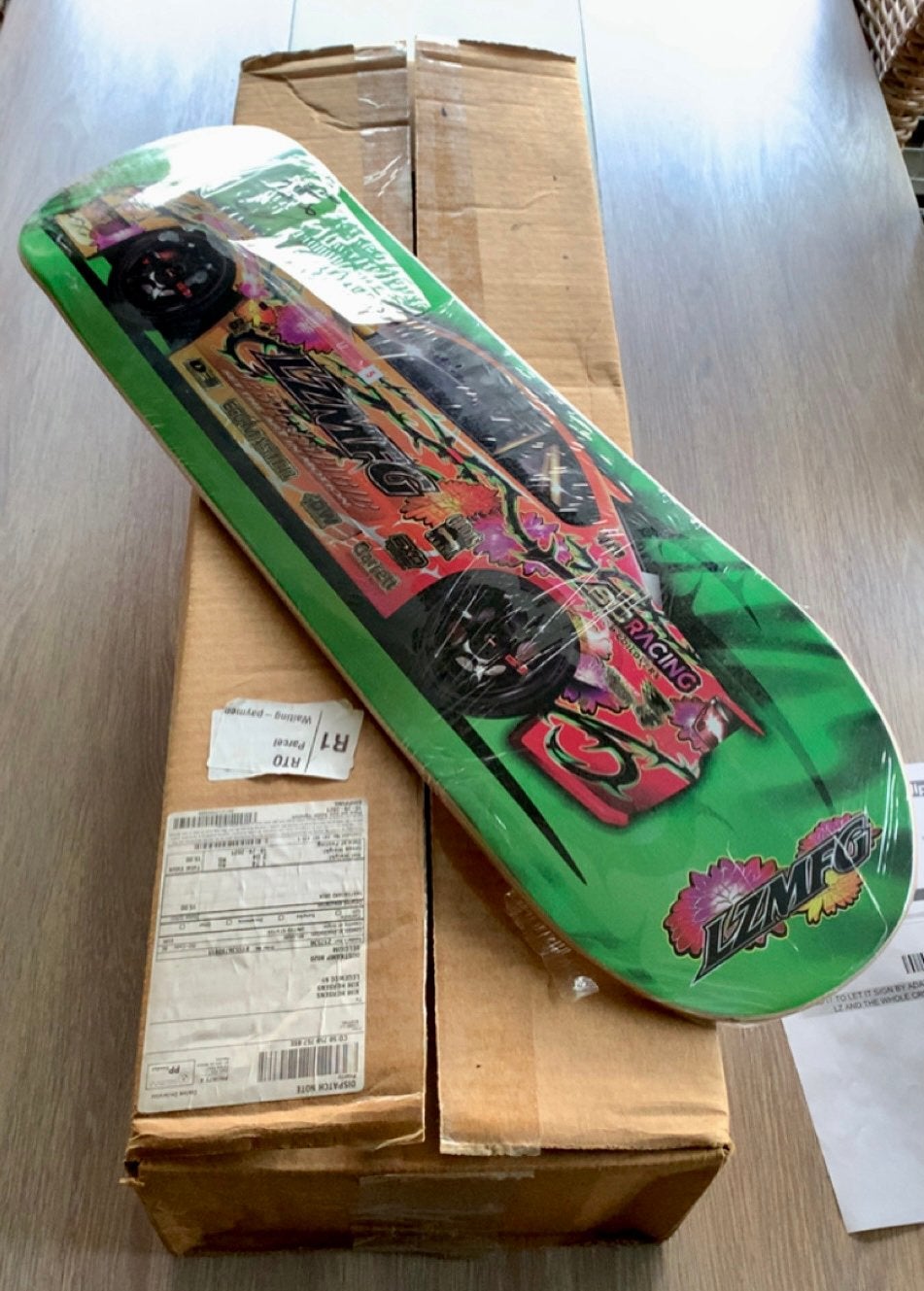 !Limited edition! Adam lz s15 skate deck signed, Enlèvement ou Envoi, Neuf, Skateboard