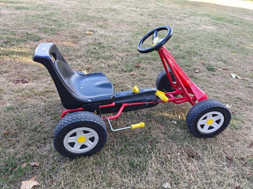 Gokart rood (Kettler KettCar rood), Enlèvement, Utilisé, Véhicule à pédales