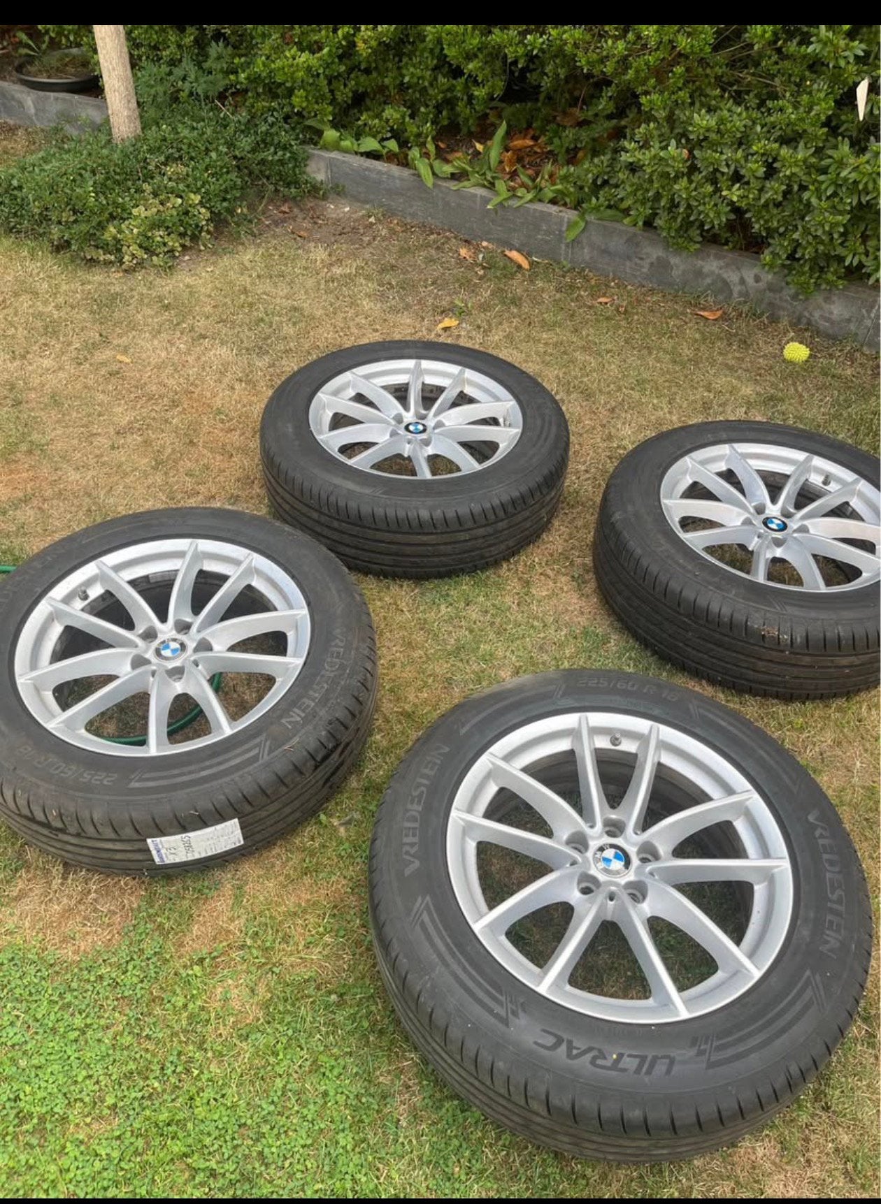 18 inch BMW velgen (Styling 618) + Vredestein zomerbanden, Enlèvement, 18 pouces, Pneus été, Pneus et Jantes