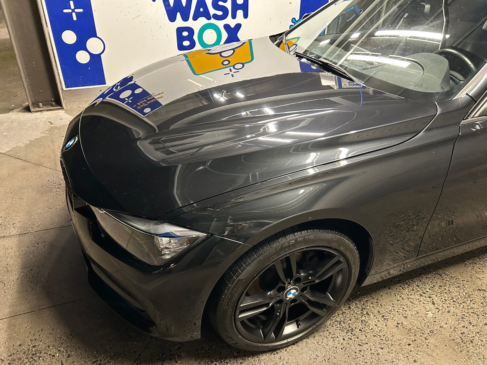 Zwarte M 5 spaaks velgen 18 inch 200 euro, Ophalen, 18 inch, Gebruikt, Banden en Velgen