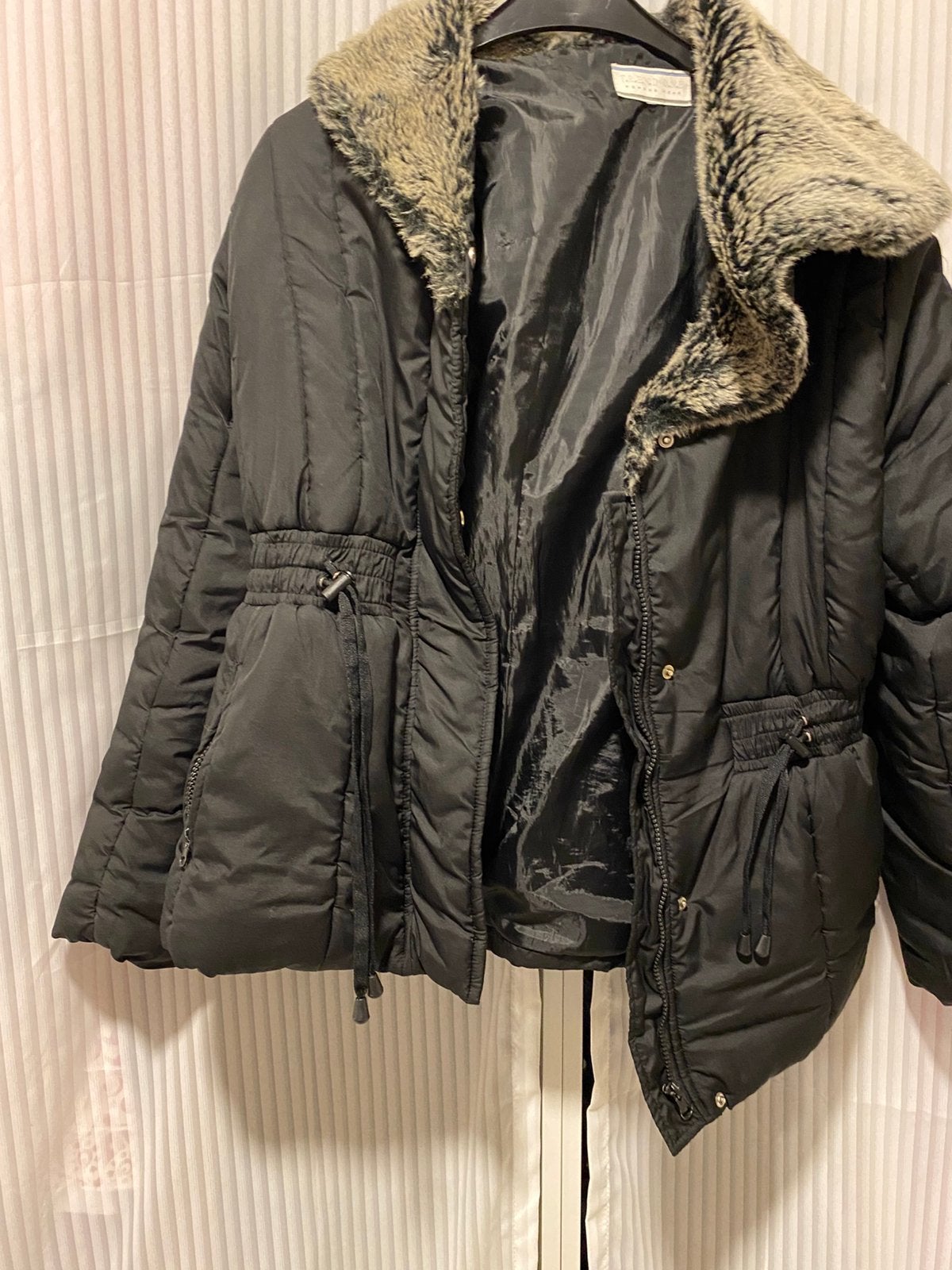 Parka noir women s weers  xxl, Vêtements | Femmes, Enlèvement, Comme neuf, Taille 42/44 (L), Noir