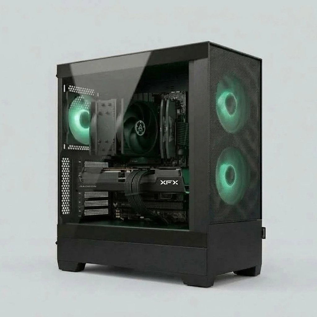 NIEUWE S1 Pro Gamer-pc — Ryzen 5 7500F + RX 9070 GRE 12 GB, Computers en Software, Verzenden, Nieuw, AMD Ryzen 5, Gaming