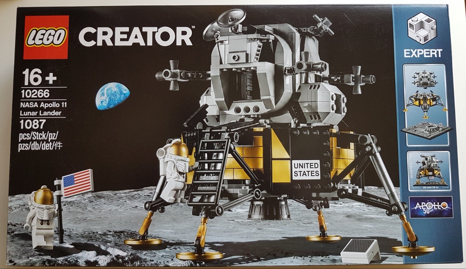 Lego 10266 Creator Expert Nasa Apollo Lunar, nieuw!, Neuf, Enlèvement ou Envoi, Lego, Ensemble complet