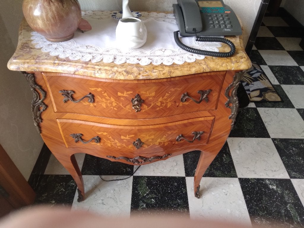 A vendre meubles en marqueterie, Antiquités & Art, Enlèvement