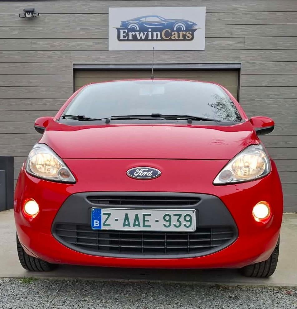 Ford Ka/Ka+ 1.2i - Climatiseur, Autos, Achat, Entreprise, Boîte manuelle, Noir