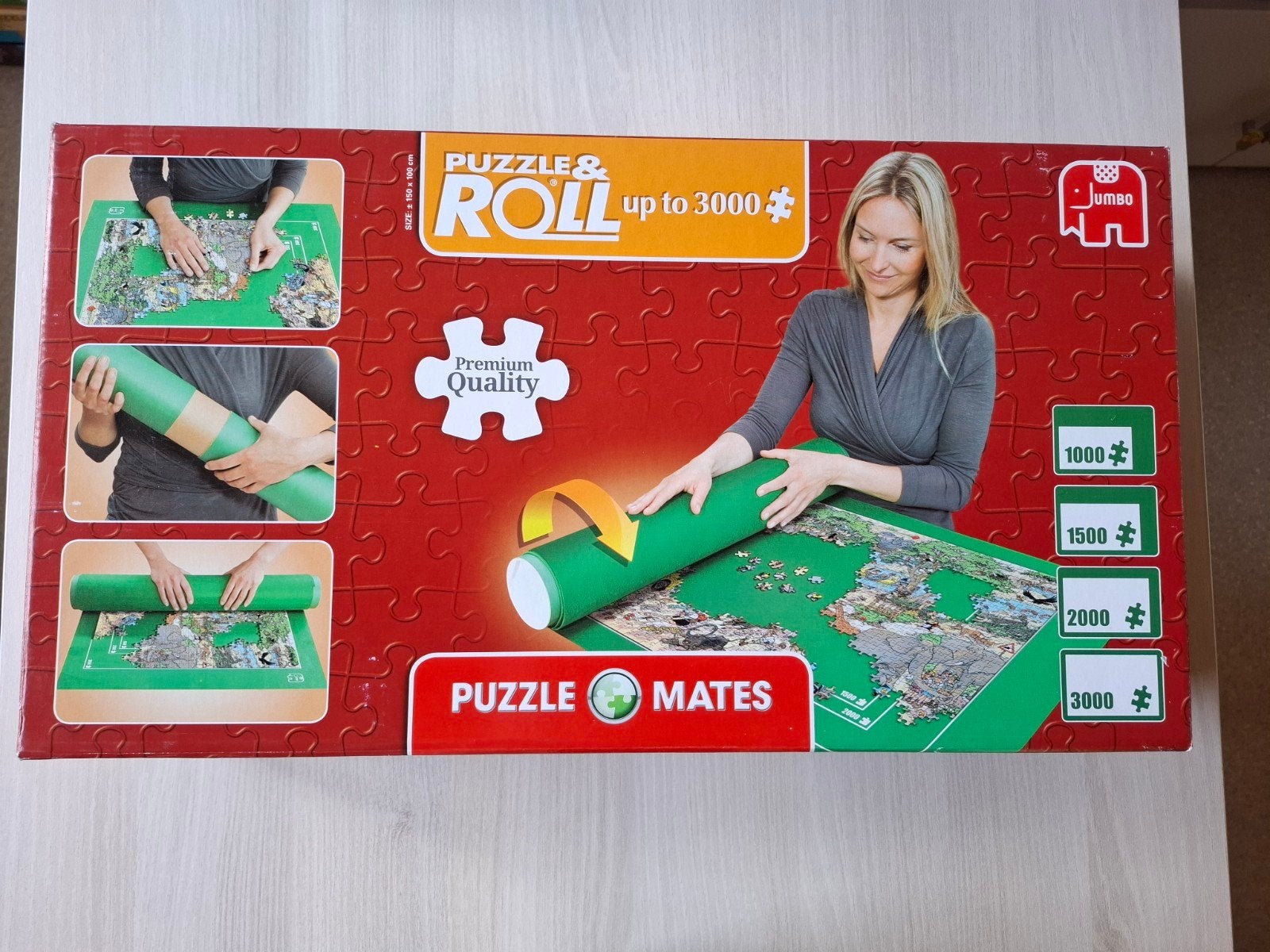 Tapis pour puzzle, Enlèvement
