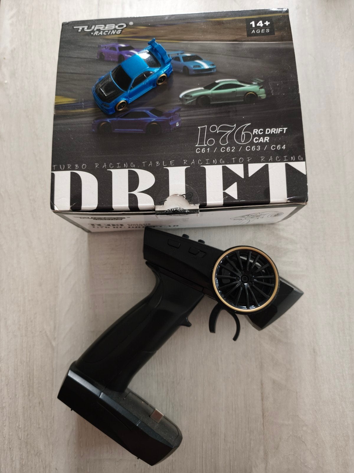 Nissan Skyline GT-R drift nano car 1/76, Enlèvement, Comme neuf