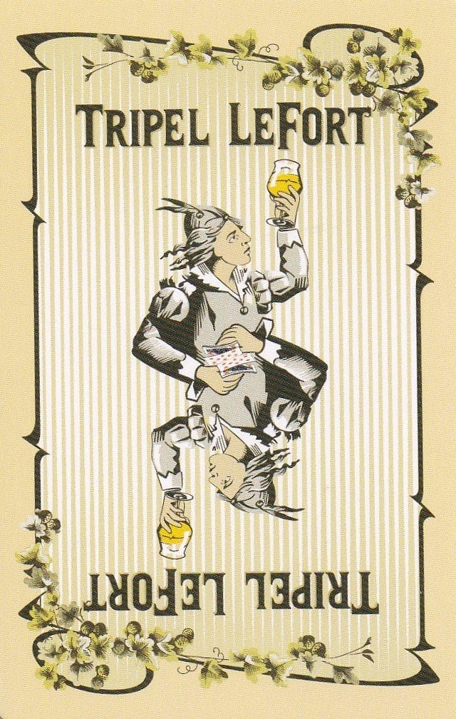 B 115 / S K TRIPEL LEFORT, Verzamelen, Speelkaarten, Jokers en Kwartetten, Ophalen of Verzenden, Nieuw, Speelkaart(en)