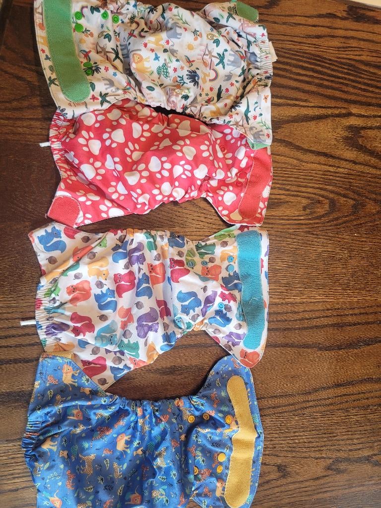 Wasbare luiers totsbots bamboozle maat 2 pakket, Kinderen en Baby's, Ophalen, Gebruikt, Overige typen