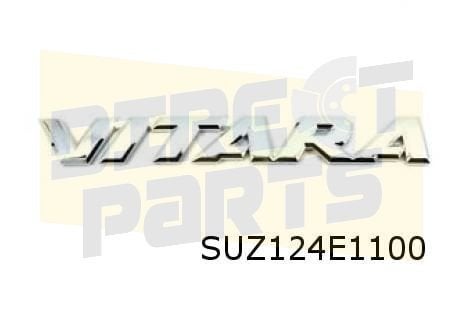 Suzuki Vitara achterklepembleem tekst ''Vitara'' Origineel!, Neuf, -, -, -