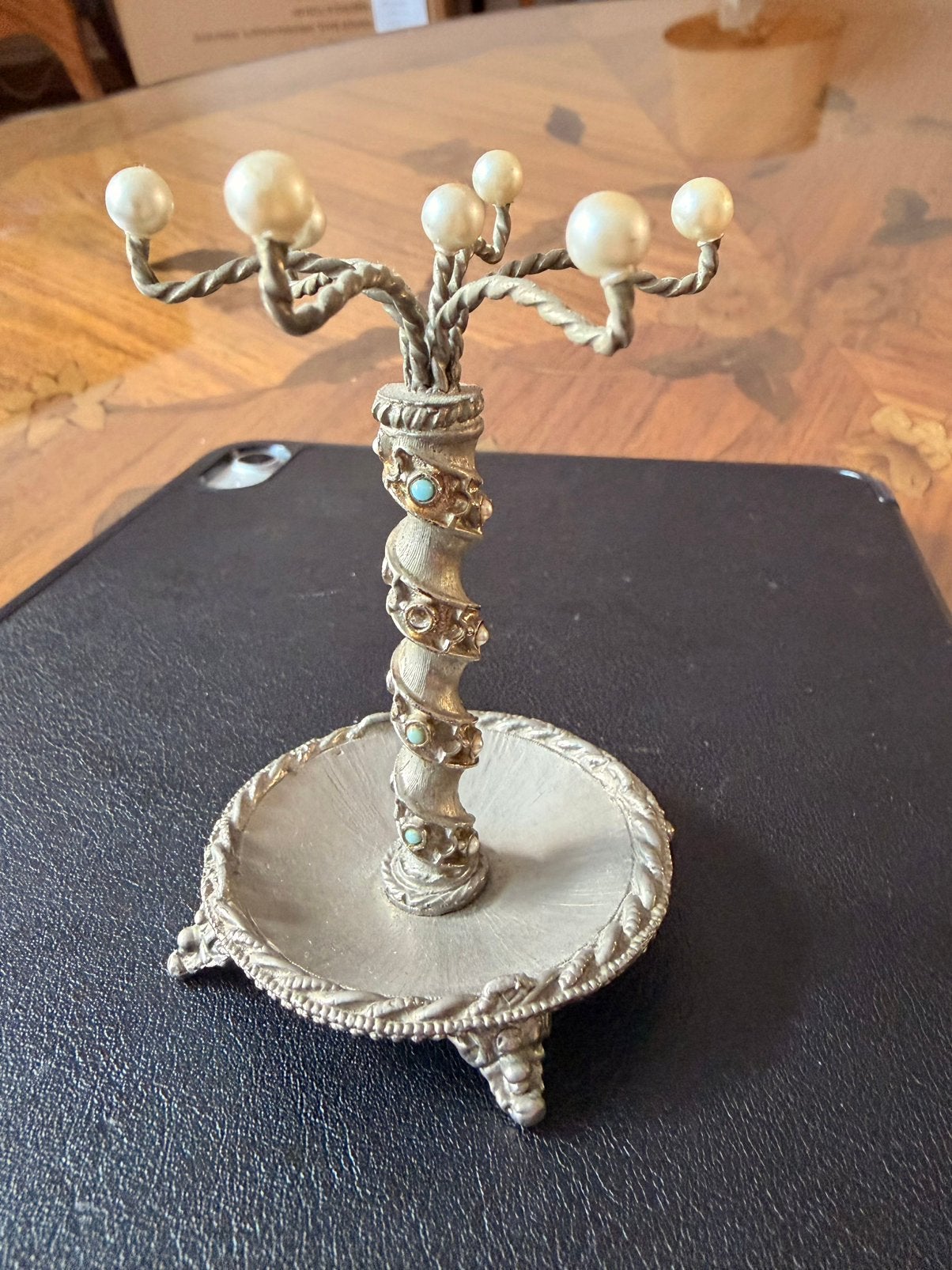 Vintage ringboom, Handtassen en Accessoires, Antieke sieraden, Ophalen