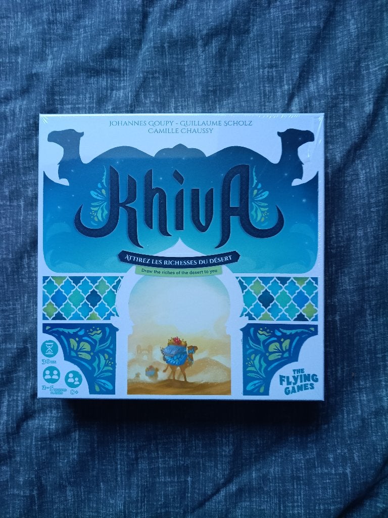KHIVA (jeu de société) neuf sous cello, 1 ou 2 joueurs, Enlèvement ou Envoi, Neuf