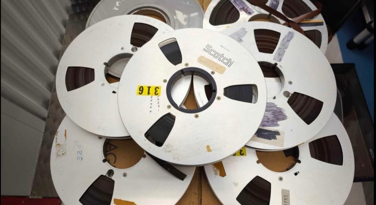 7x metal reels Bandopnemer Bandrecorder Reel To Reel METAL 2, TV, Hi-fi & Vidéo, Enlèvement, Magnétophone