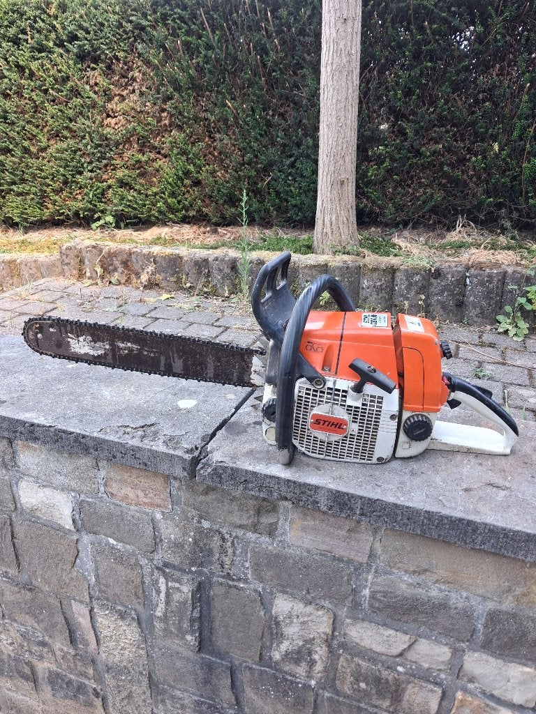Kettingzaag, Ophalen, Kettingzaag