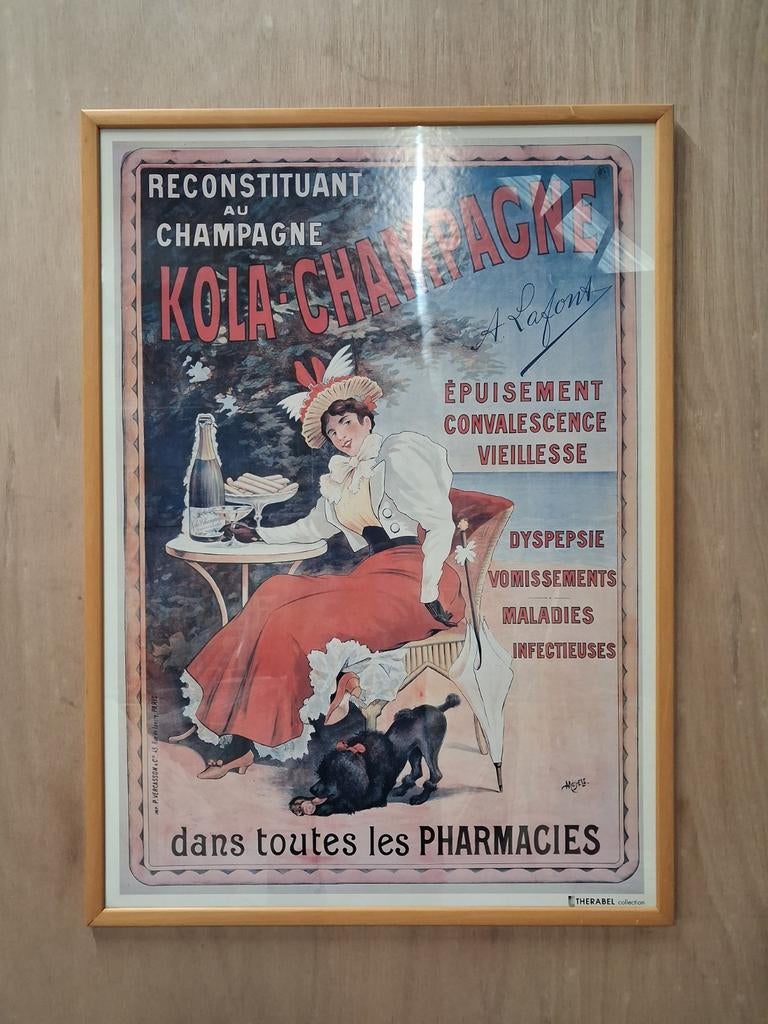 Kader met affiche, Verzamelen, Ophalen
