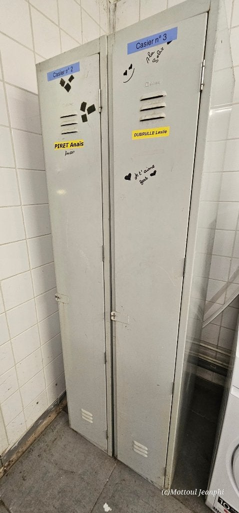 Armoire vestiaires casier métallique, Enlèvement, Utilisé